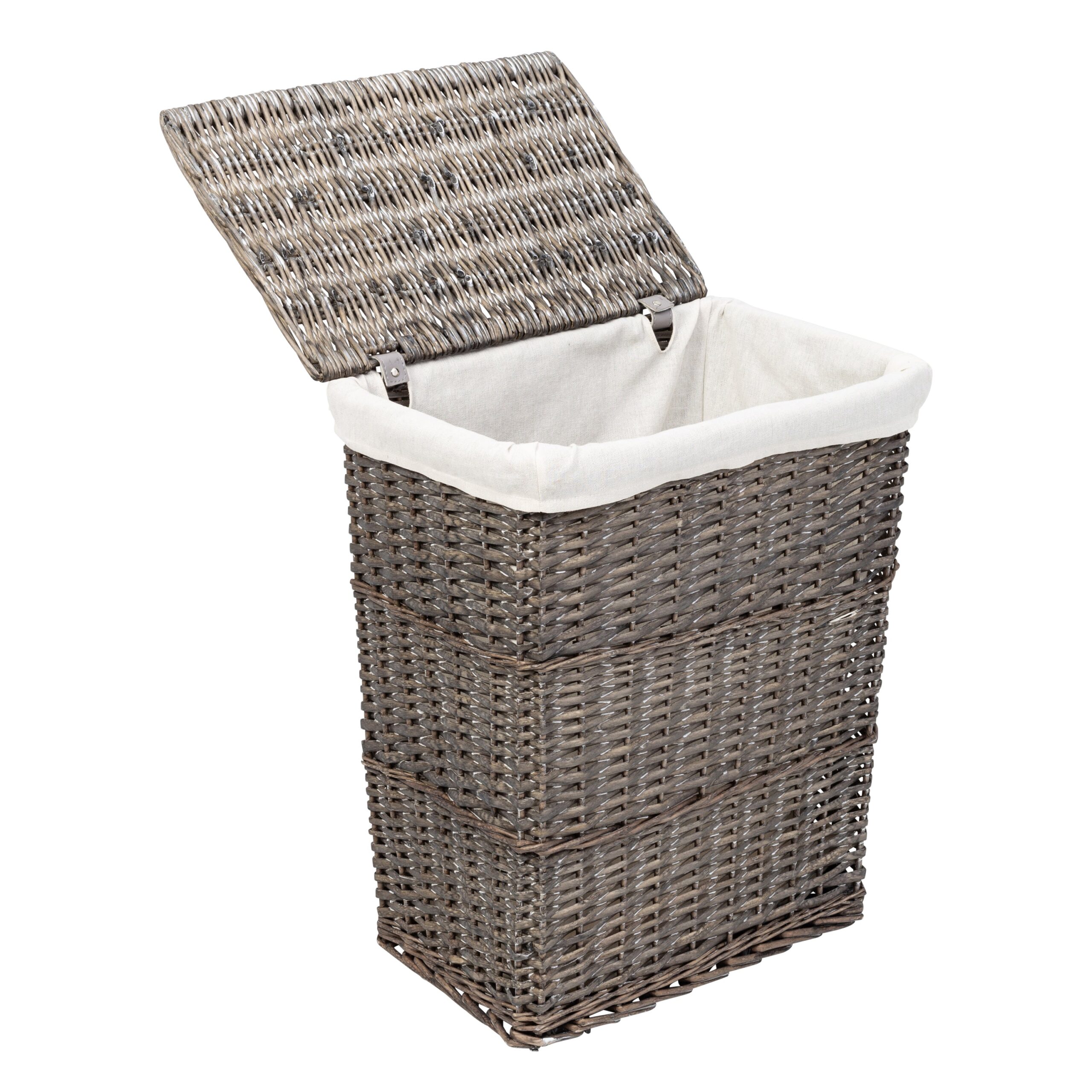 gray split willow 7 piece woven storage basket set gray split willow 7 piece woven storage basket set