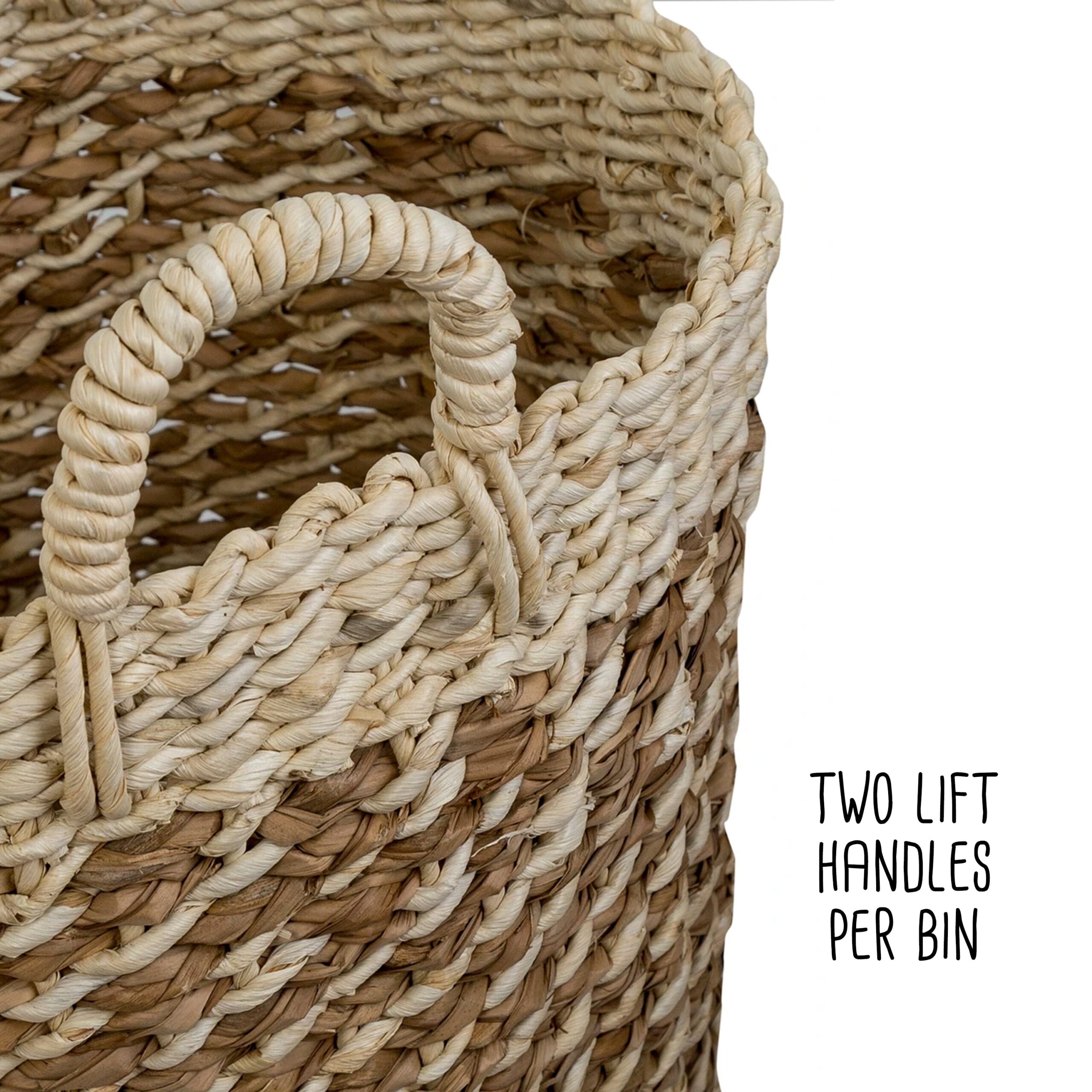 natural tea stained large wicker storage basket with handles natural tea stained large wicker storage basket with handles