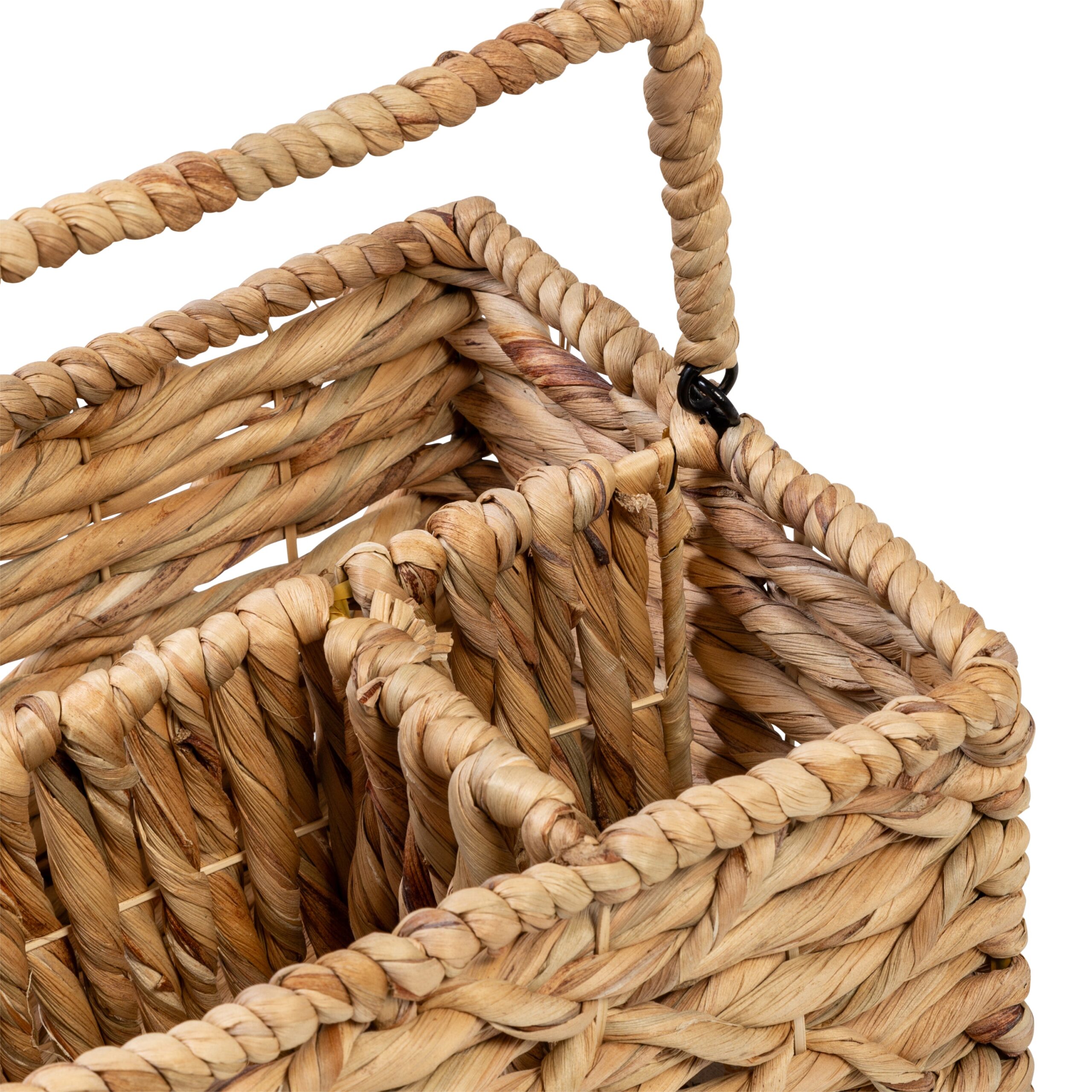 natural wicker multi use 3 compartment basket caddy with handle natural wicker multi use 3 compartment basket caddy with handle